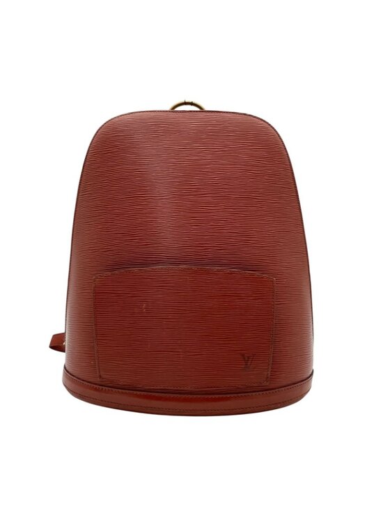 Louis Vuitton Epi Backpack Purse Leather Brown Gold Woman U6 main image 5